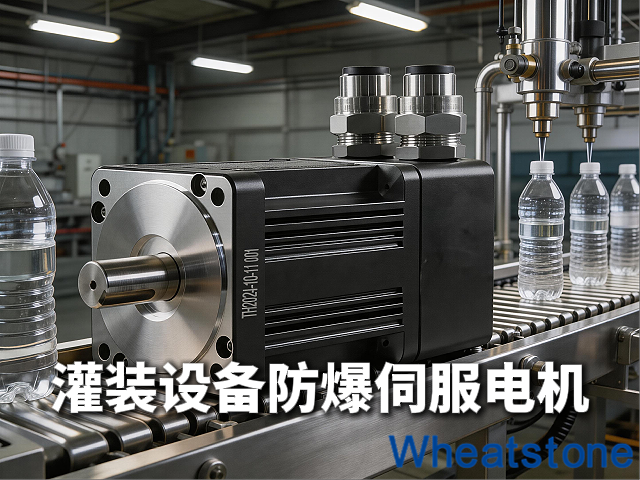 灌装产线上的防爆伺服电机——惠斯通如何以