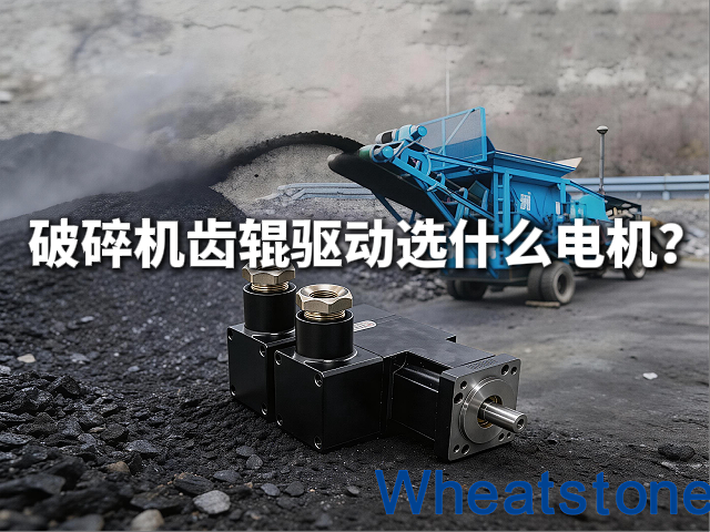 破碎机齿辊驱动选什么电机？惠斯通防爆伺服