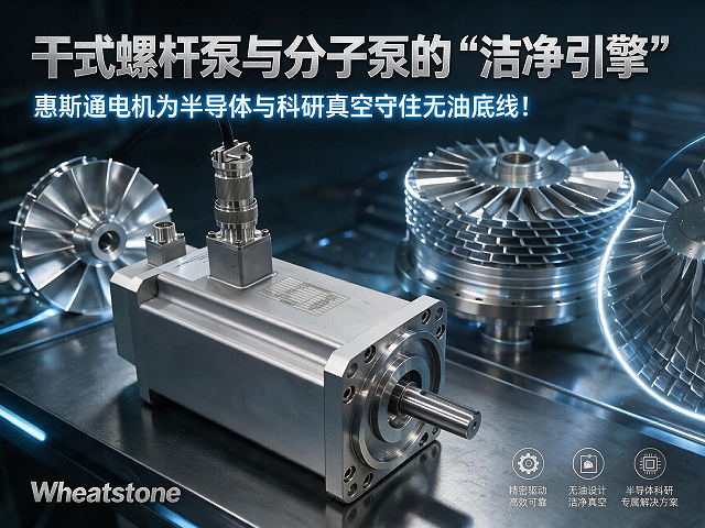 干式螺杆泵与分子泵的“洁净引擎”，惠斯通