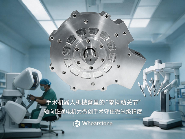 惠斯通轴向磁通电机为微创手术守住微米级精