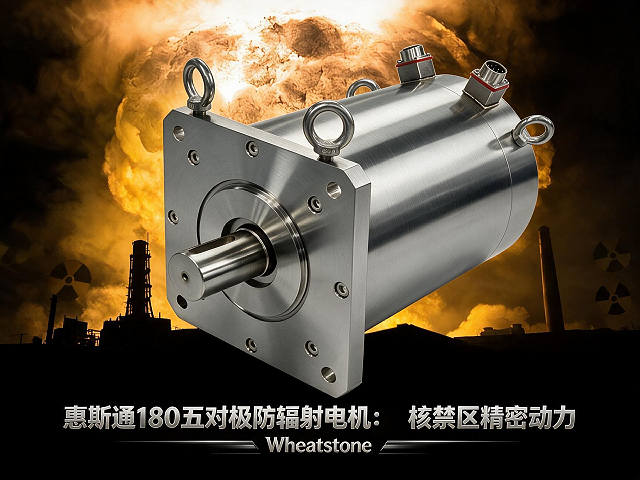 惠斯通180五对极防辐射电机：空间机器人